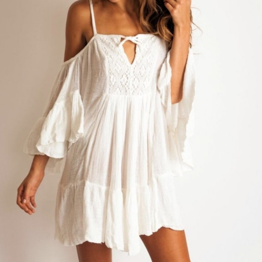 Jen's Pirate Booty El Matador Mini Dress Natural